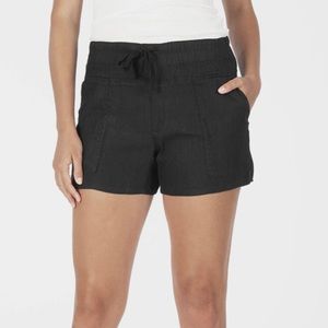Kut From The Kloth Smocked Waist Short - Black - Size XL